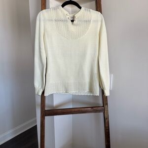 70’s Vintage Cream Women's Sweater